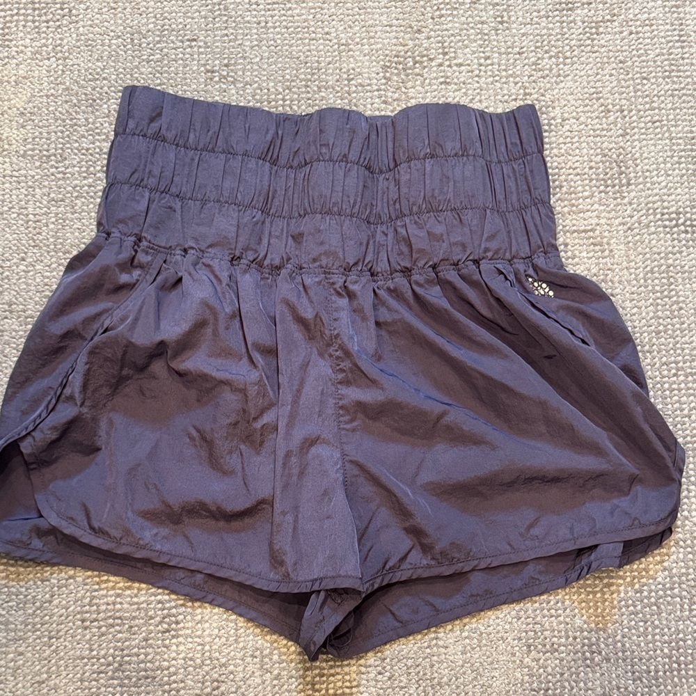 FP Movement by Free People High Waist Purple Shorts